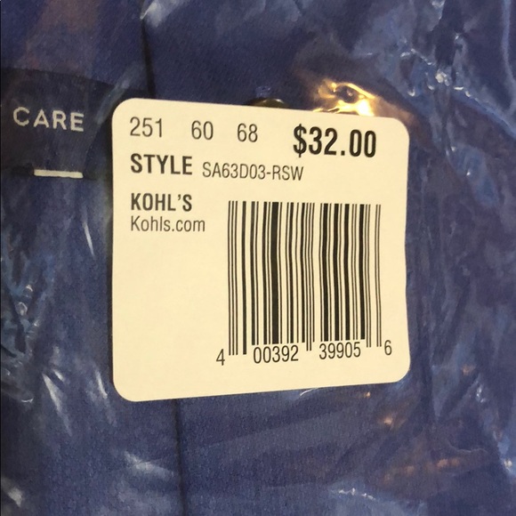 TWO brand new Apt 9 dress shirts 16-16.5 34/35 - Picture 4 of 5